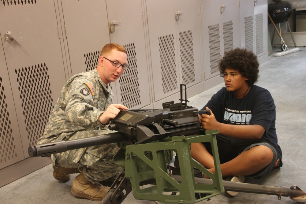 9th BEB welcomes Ralph Chandler students to Fort Stewart