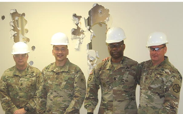 1st TSC Headquarters Wall-Breaking Ceremony