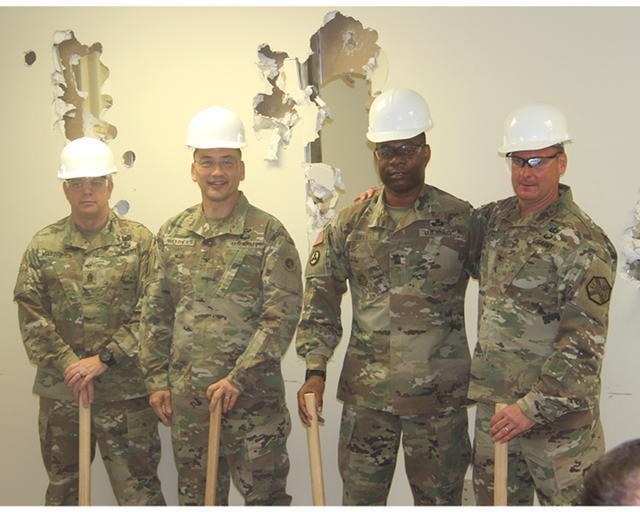 TSC Headquarters Wall-1stBreaking Ceremony