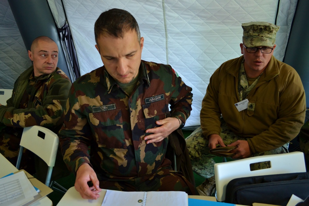 Multinational disaster exercise on Hungarian air base builds relationships