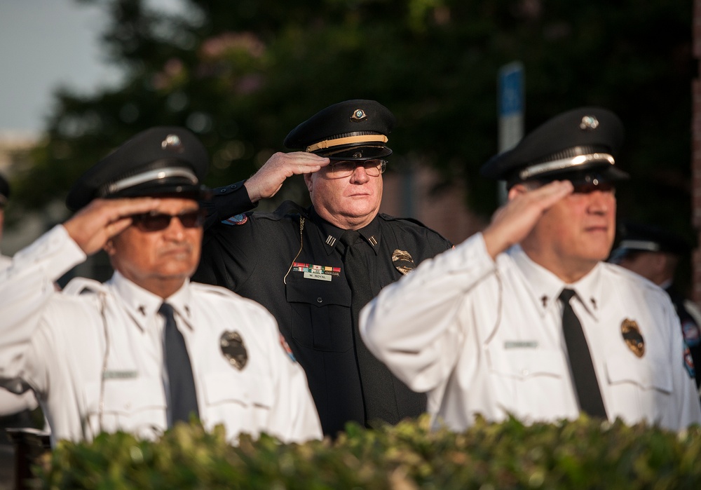 Local police week begins with memorial ceremony