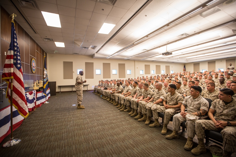 Marine Corps Security Force Regiment Visit