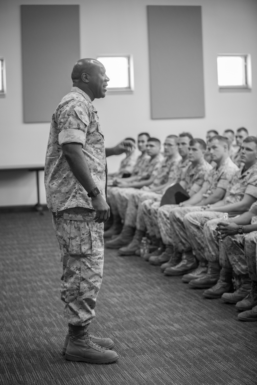 Marine Corps Security Force Regiment Visit