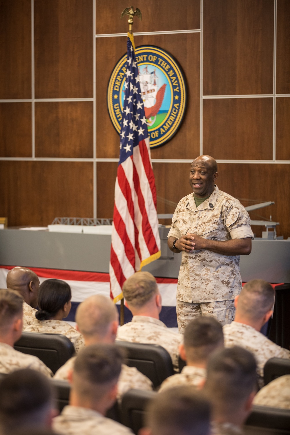 Marine Corps Security Force Regiment Visit