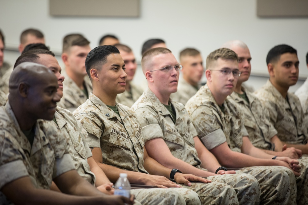 Marine Corps Security Force Regiment Visit