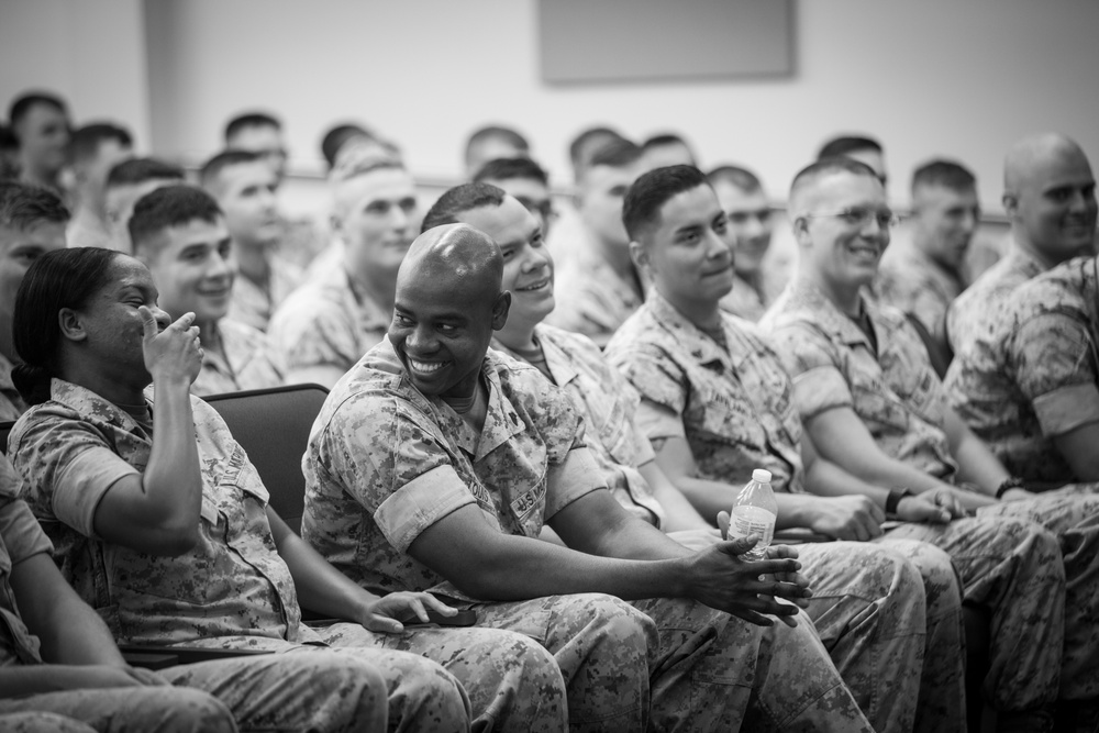 Marine Corps Security Force Regiment Visit