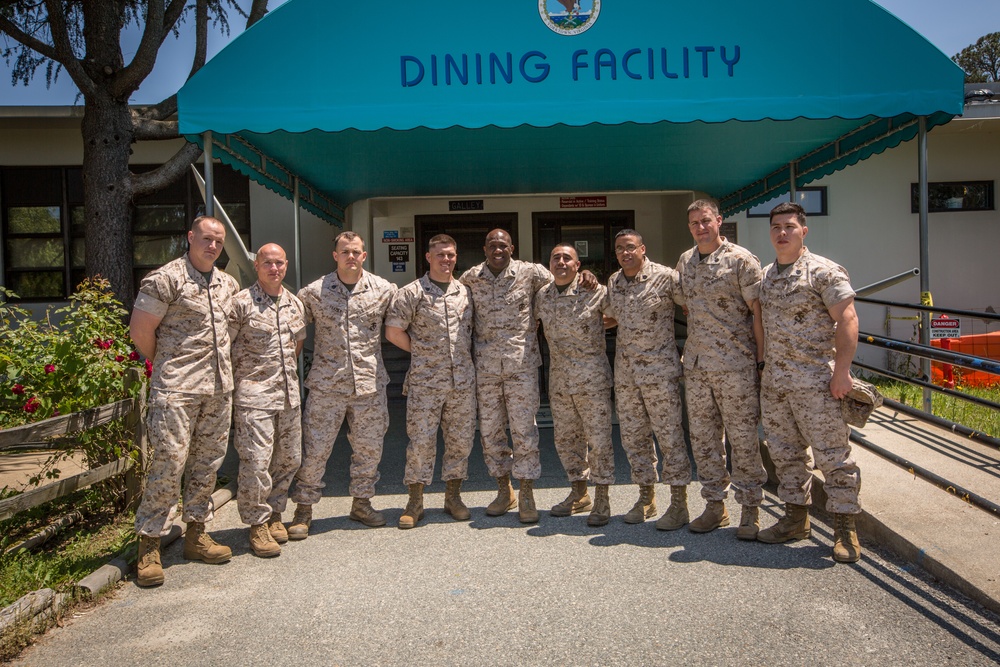 Marine Corps Security Force Regiment Visit