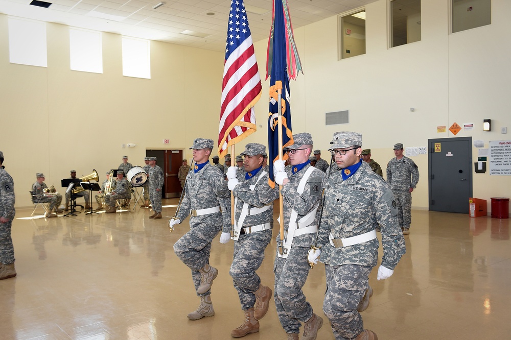 First Army reserve unit conducts change of command