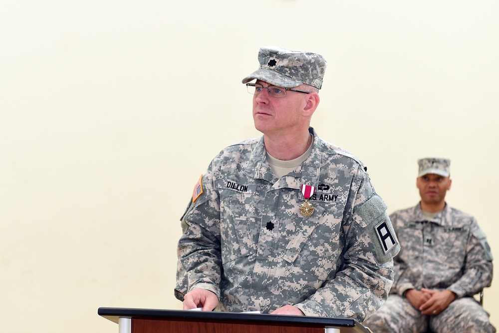 First Army reserve unit conducts change of command