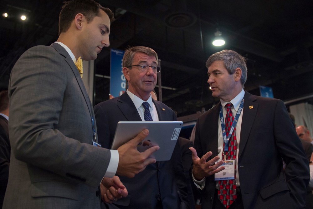SD speaks at The Navy League's Sea-Air-Space Exposition