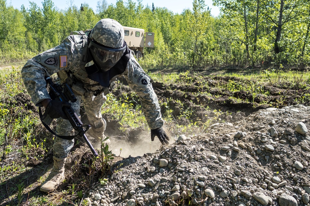 Alaska Army Guard Soldiers on the Move
