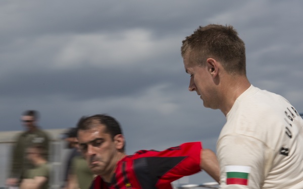 Partner Nations Participate in Sports Day