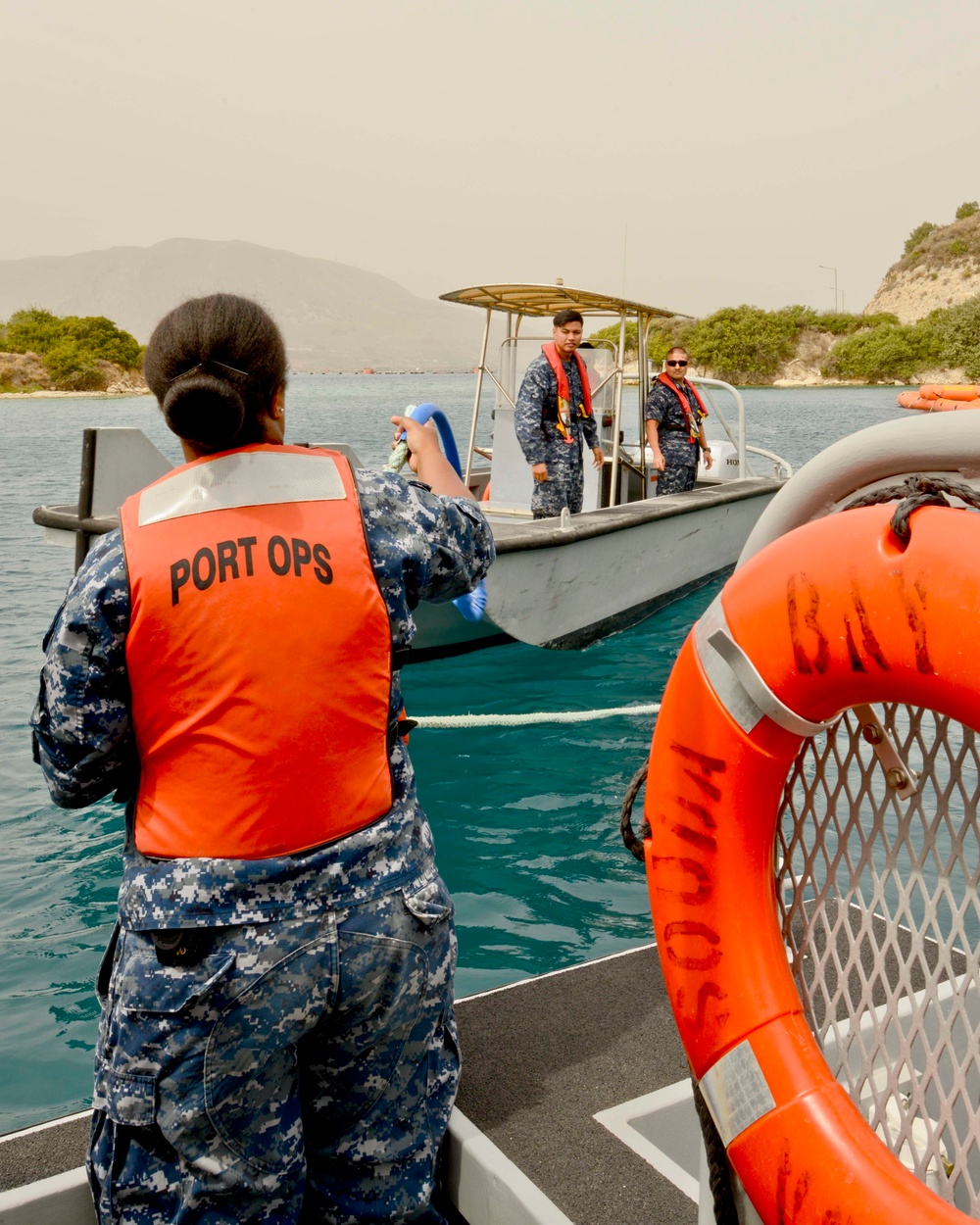 U.S. Naval Support Activity Souda Bay Port Operations