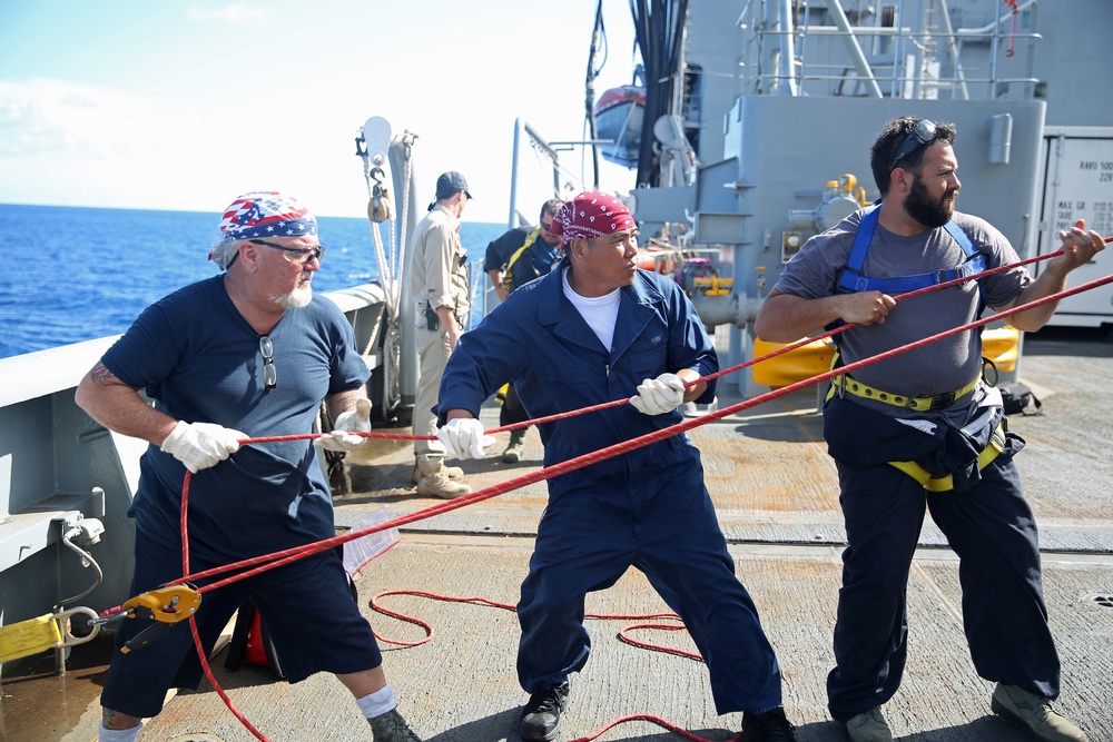 MSC’s USNS JOHN ERICSSON, Afloat Training Team Combine for Mission Readiness