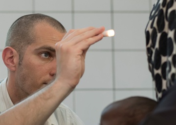 Army Civil Affairs provides medical care to Djibouti village