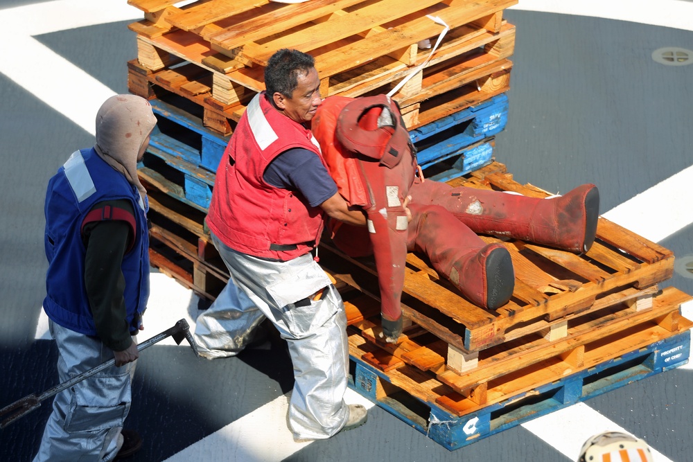 MSC’s USNS JOHN ERICSSON, Afloat Training Team Combine for Mission Readiness