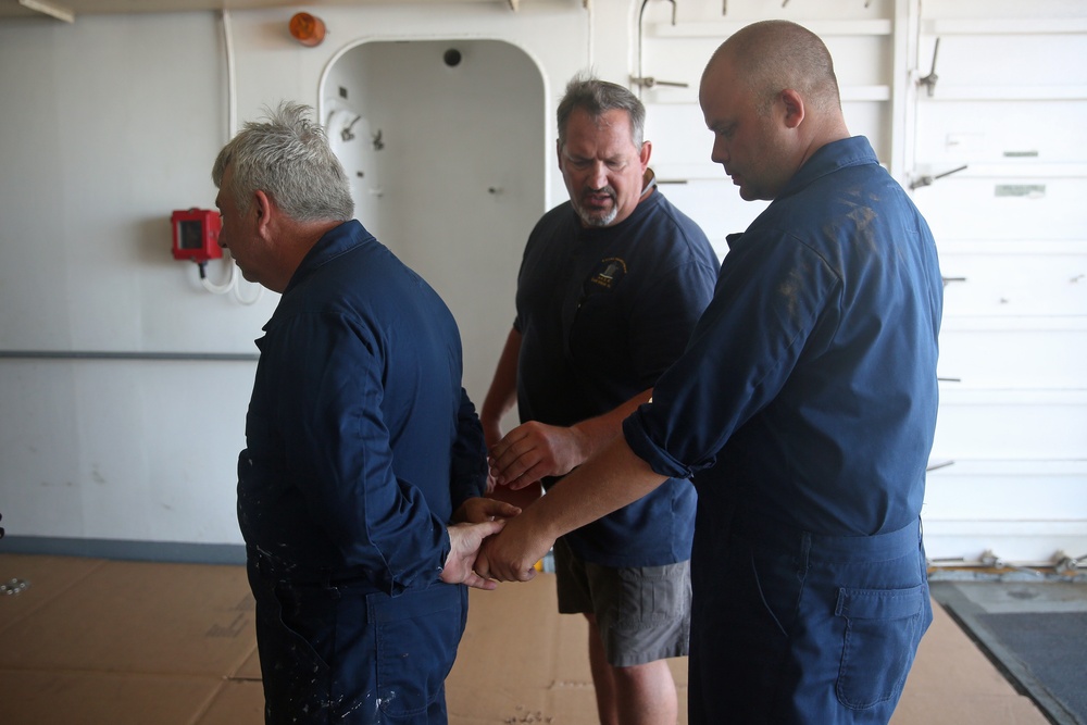 MSC’s USNS JOHN ERICSSON, Afloat Training Team Combine for Mission Readiness