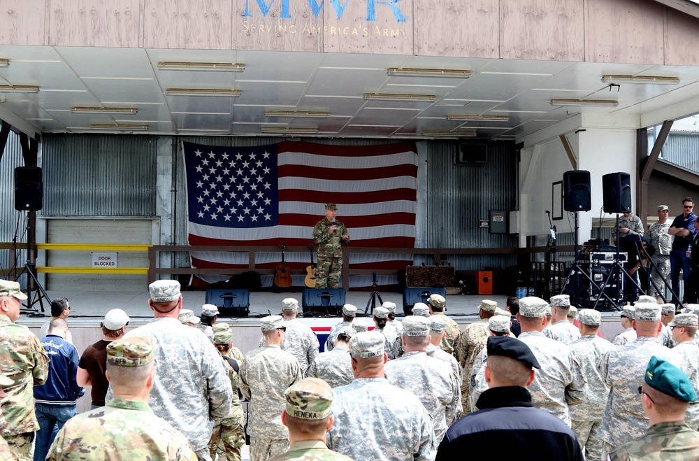 USO tour helps to maintain National Guard Soldiers’ resiliency