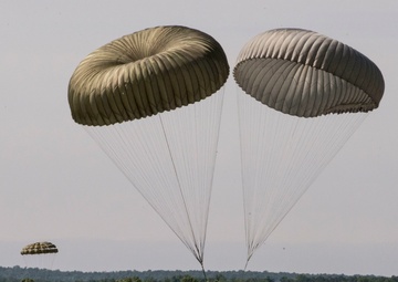 Ark Guard wing air drops special training load ~Hand-painted platform signed by Gary Sinise gets star treatment