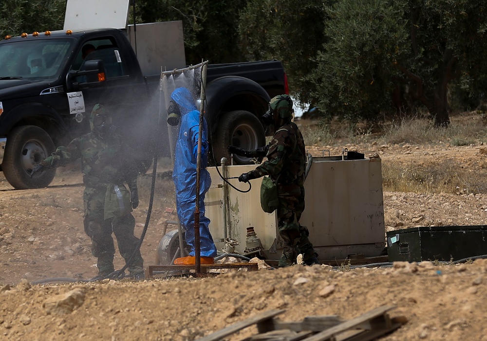 EagerLion16 Chemical Biological Radiological Nuclear Demonstration