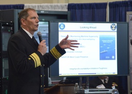 IW TYCOM Commander Speaks at Sea-Air-Space Expo 2016