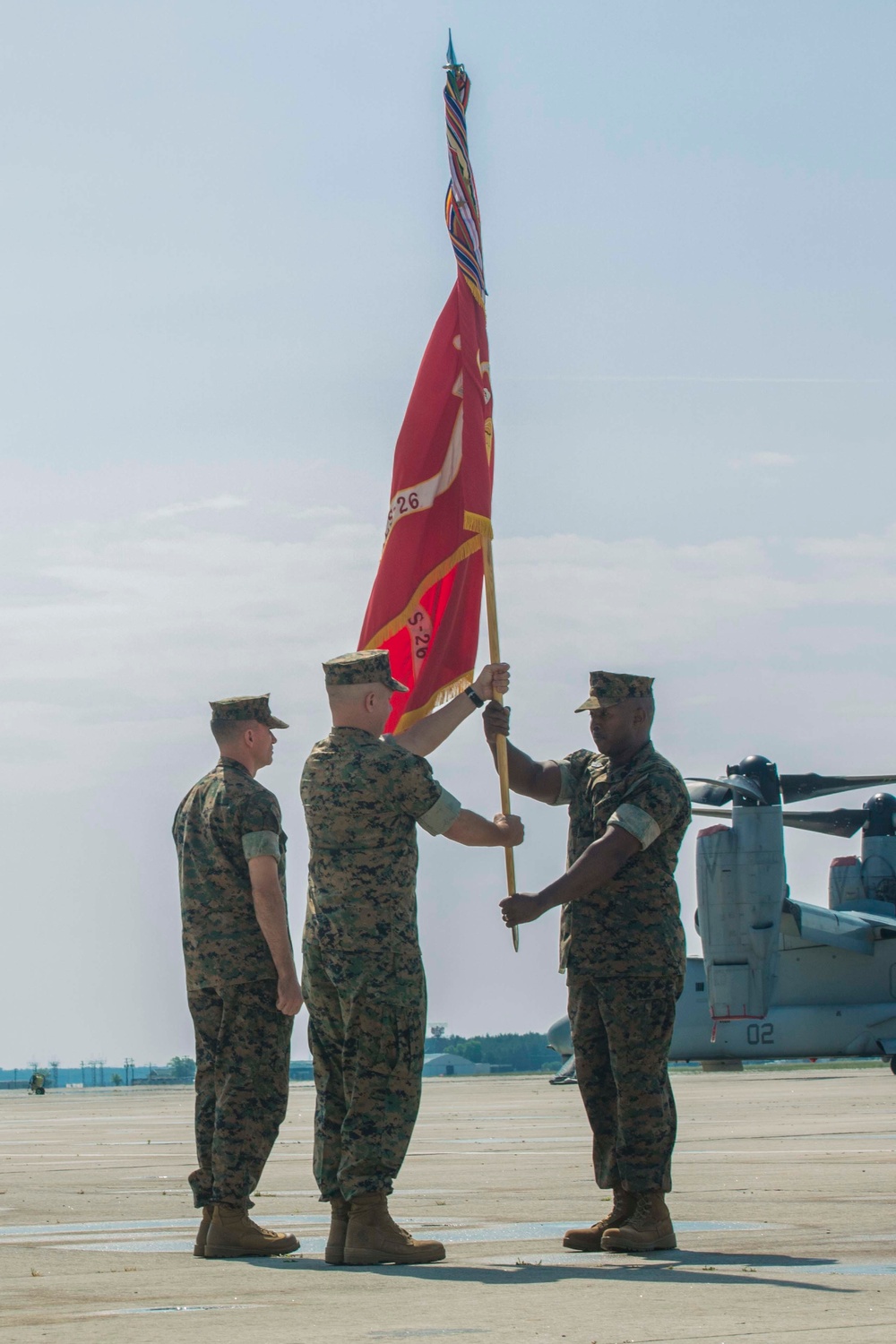 Marine Aviation Logistics Squadron 26 Change of Command