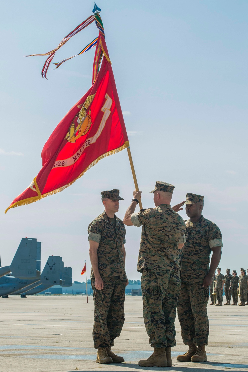 Marine Aviation Logistics Squadron 26 Change of Command