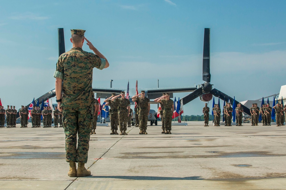 Marine Aviation Logistics Squadron 26 Change of Command