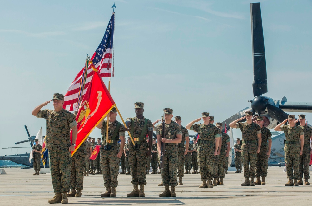 Marine Aviation Logistics Squadron 26 Change of Command