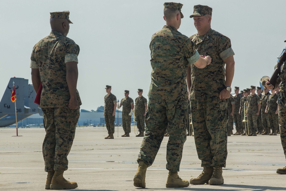 Marine Aviation Logistics Squadron 26 Change of Command