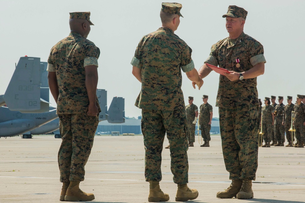 Marine Aviation Logistics Squadron 26 Change of Command