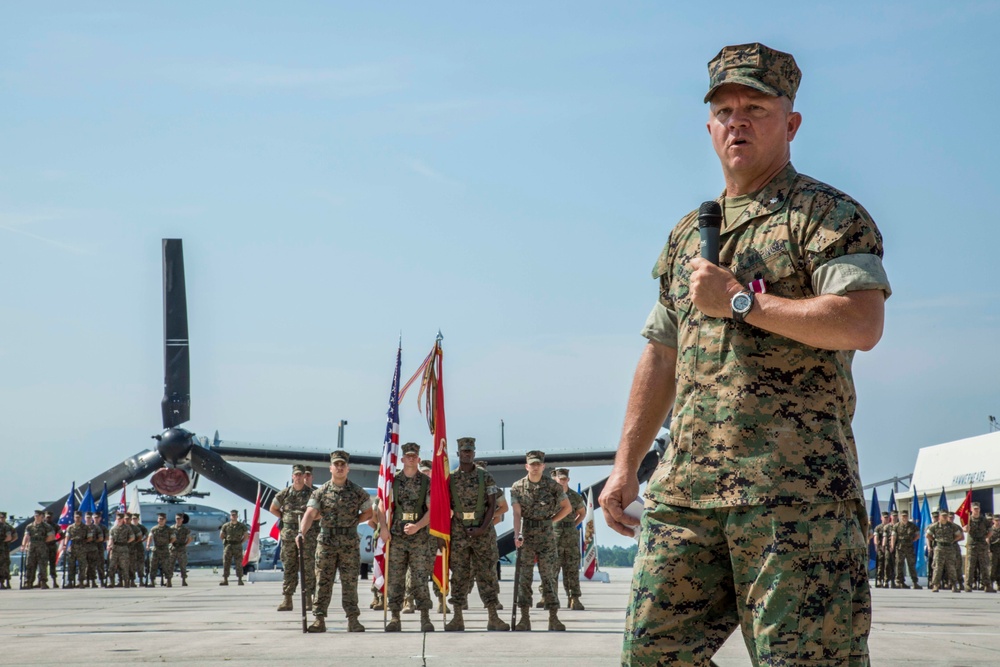 Marine Aviation Logistics Squadron 26 Change of Command