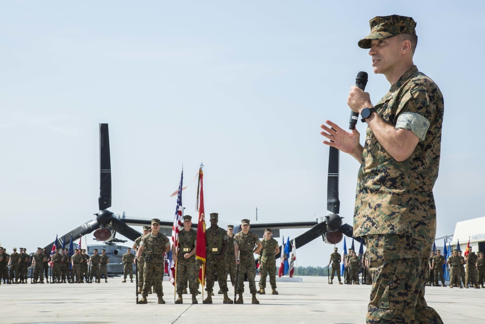 Marine Aviation Logistics Squadron 26 Change of Command