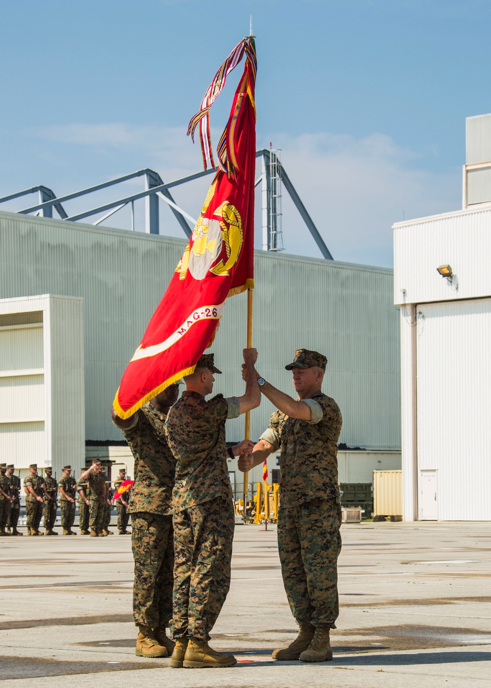 Marine Aviation Logistics Squadron 26 Change of Command