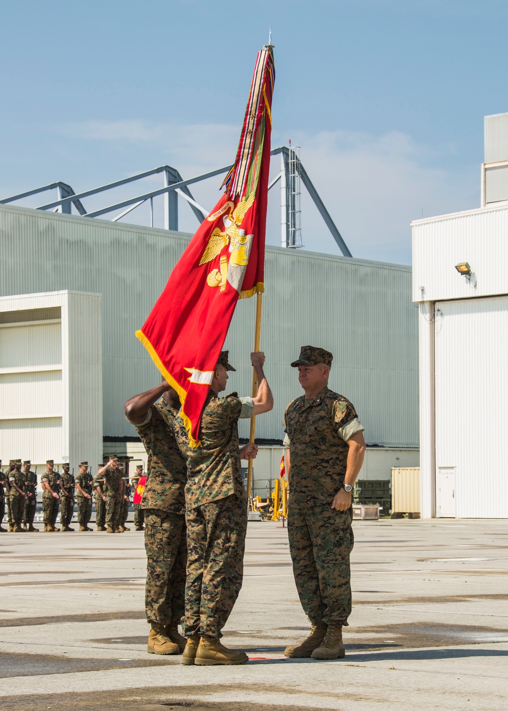 Marine Aviation Logistics Squadron 26 Change of Command