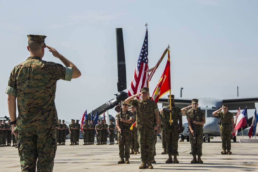 Marine Aviation Logistics Squadron 26 Change of Command