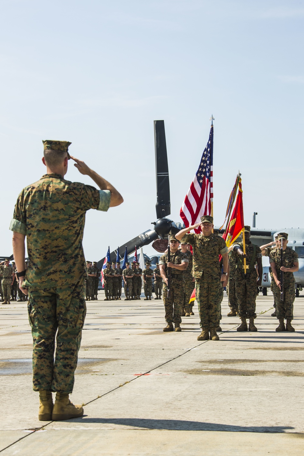 Marine Aviation Logistics Squadron 26 Change of Command