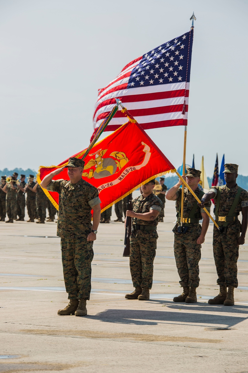 Marine Aviation Logistics Squadron 26 Change of Command