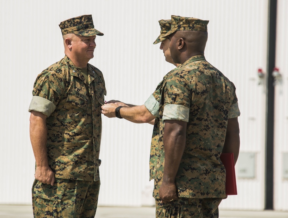 Marine Aviation Logistics Squadron 26 Change of Command