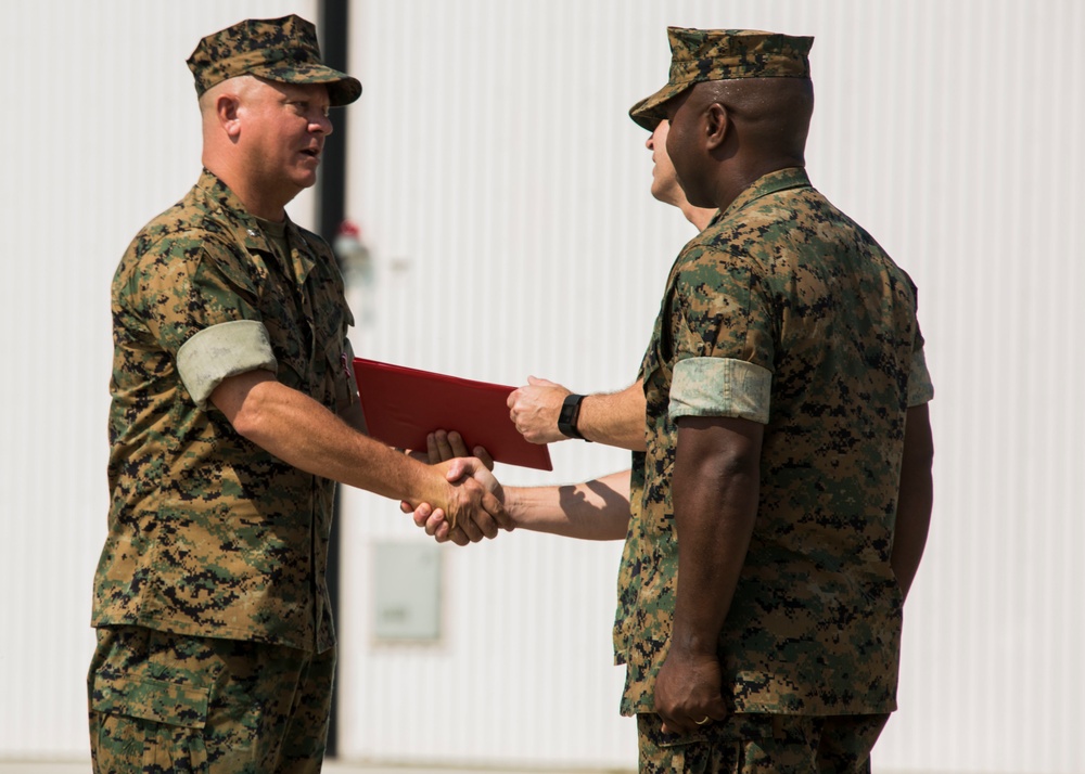 Marine Aviation Logistics Squadron 26 Change of Command