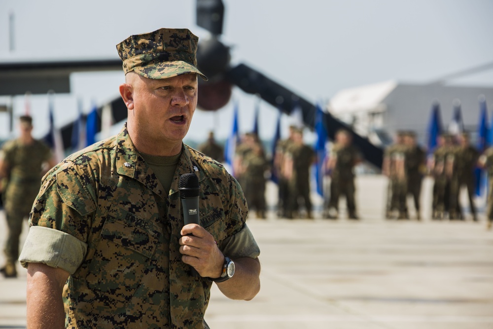 Marine Aviation Logistics Squadron 26 Change of Command