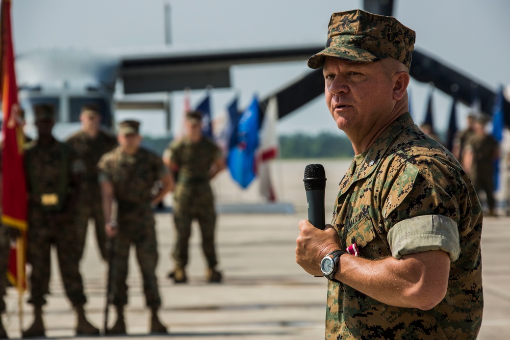 Marine Aviation Logistics Squadron 26 Change of Command