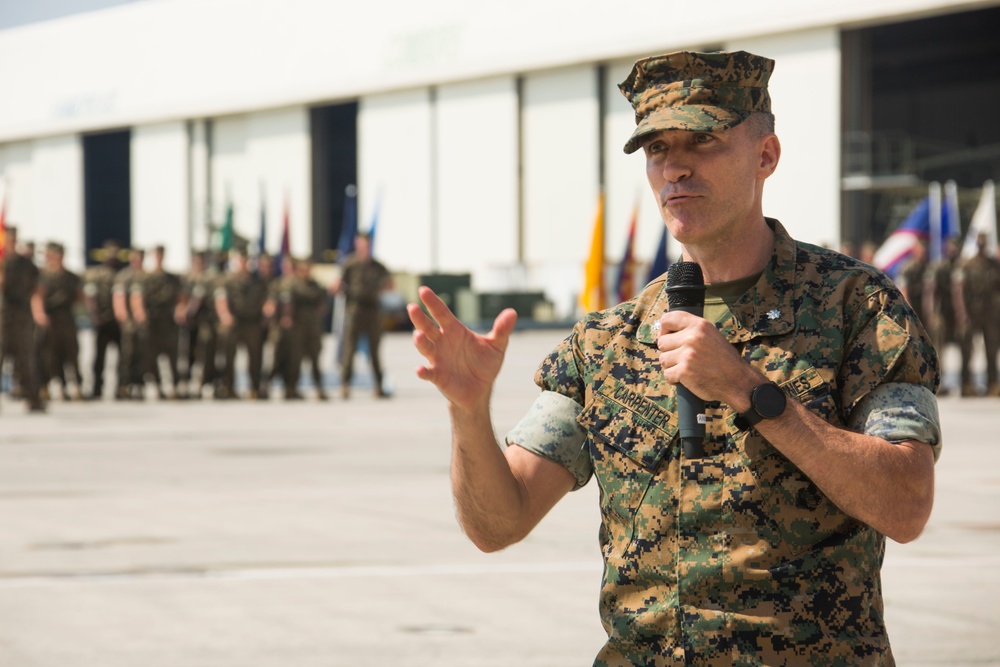 Marine Aviation Logistics Squadron 26 Change of Command