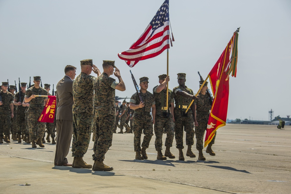 Marine Aviation Logistics Squadron 26 Change of Command