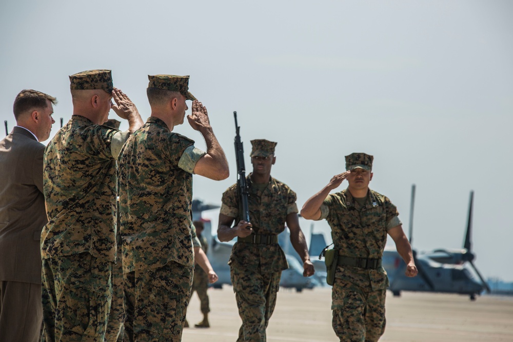 Marine Aviation Logistics Squadron 26 Change of Command