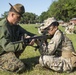 Marine recruits practice marksmanship fundamentals on Parris Island