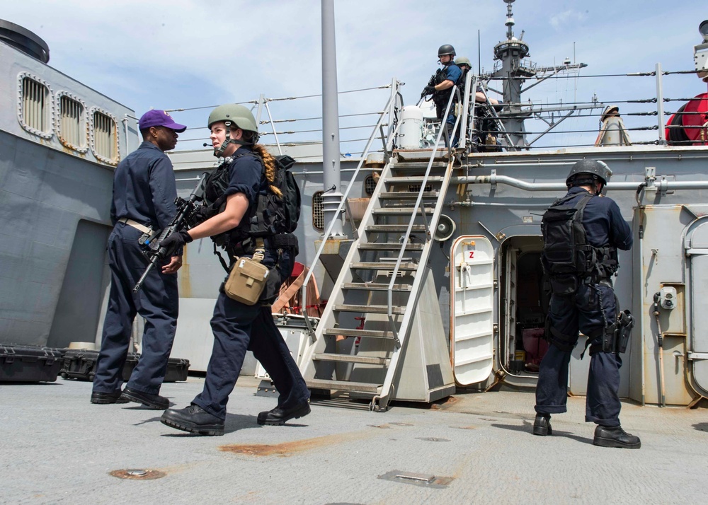 USS Stout Deployment 2016