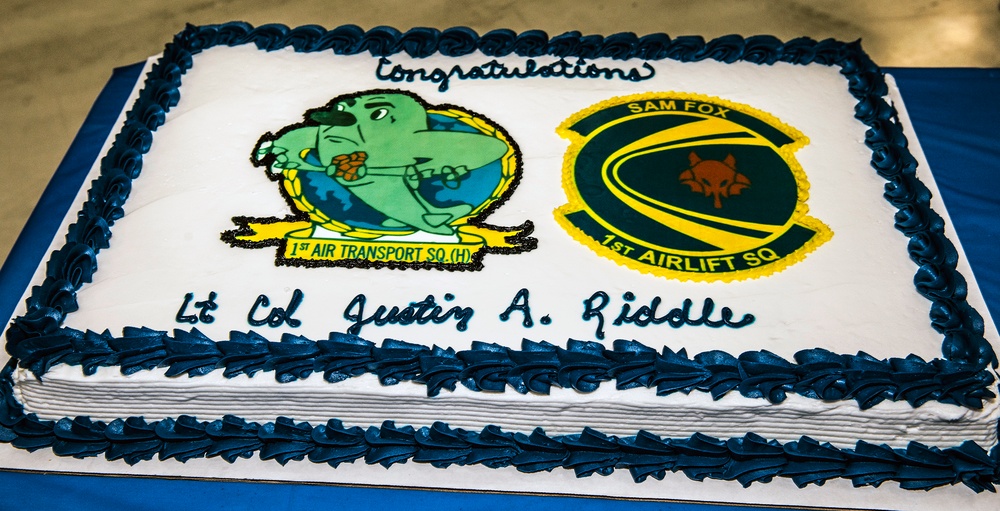 1AS Change of Command