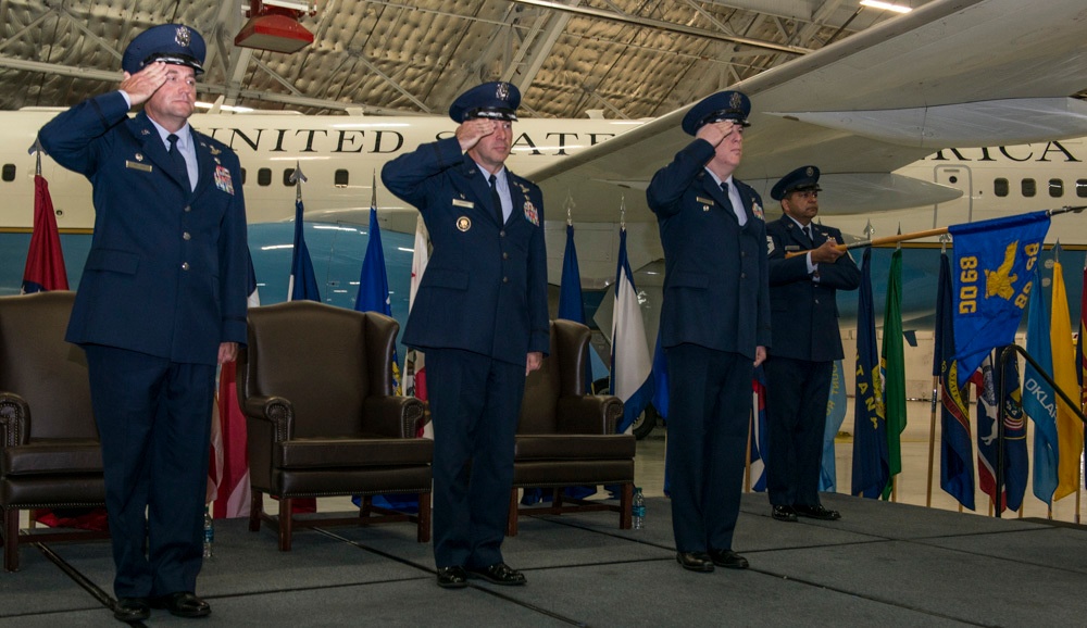 89th Operations Group change-of-command