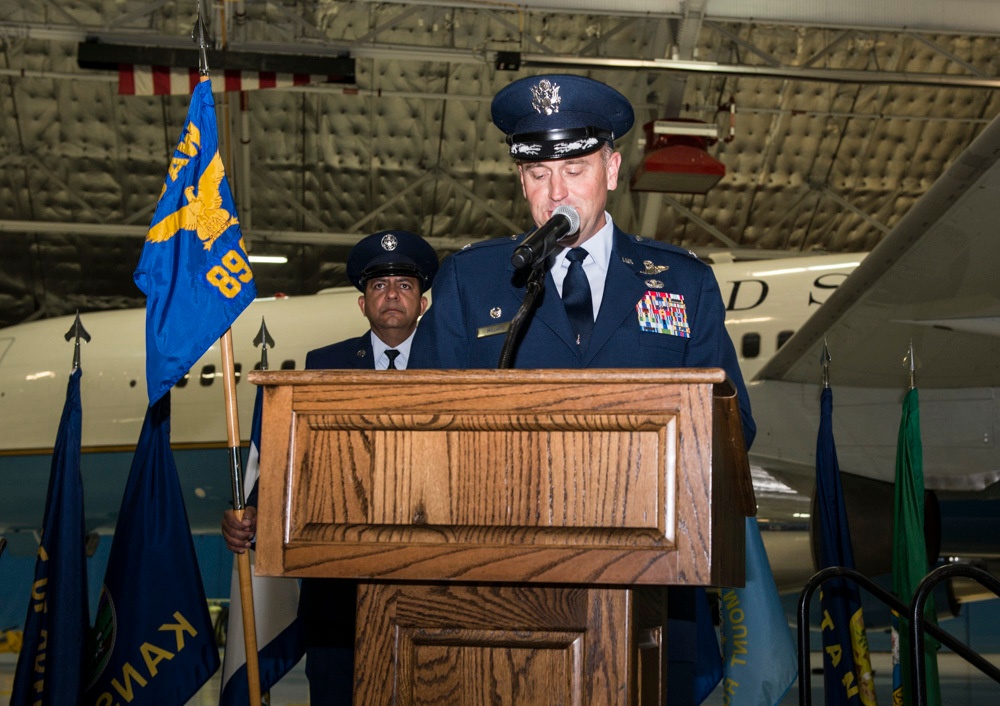 89th Operations Group change-of-command